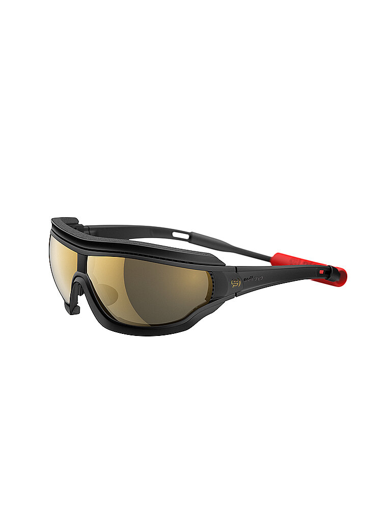 EVIL EYE Sportbrille Fusor Pro Black Matt Gletscher 4 schwarz